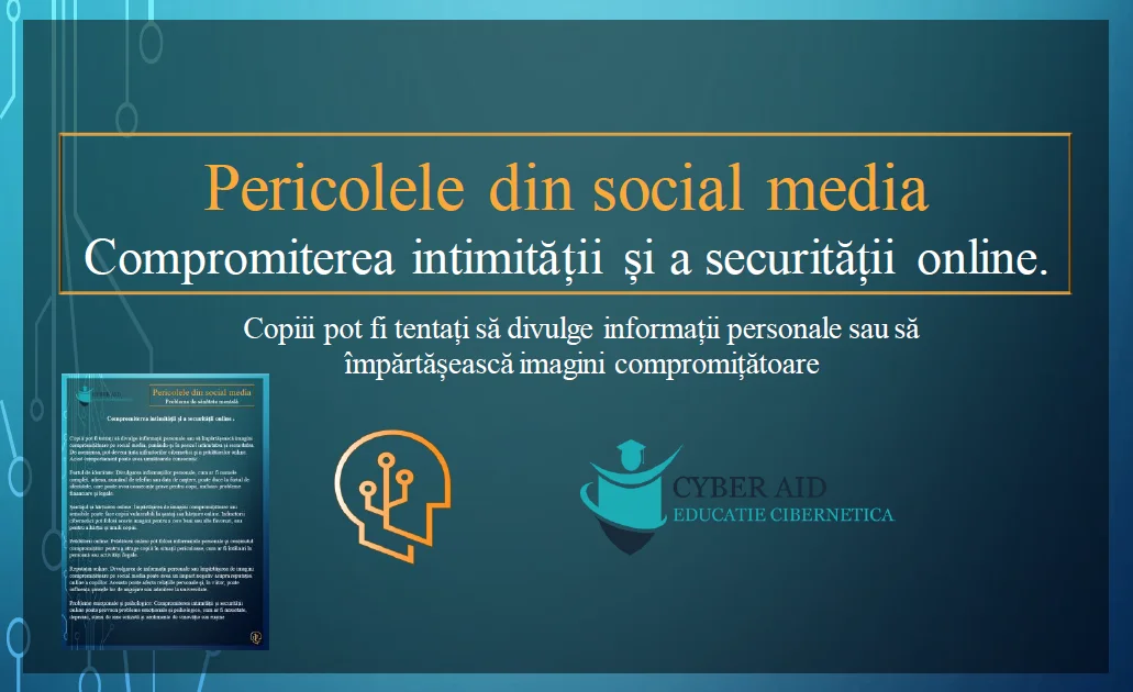 Copilul și Internetul – Compromiterea intimității și a securității online